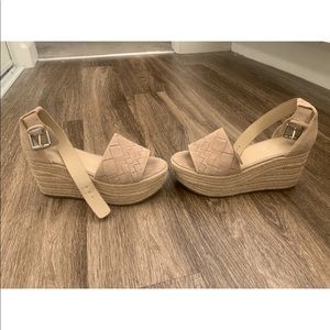 Marc Fisher Vixta Espadrille Platform Sandal